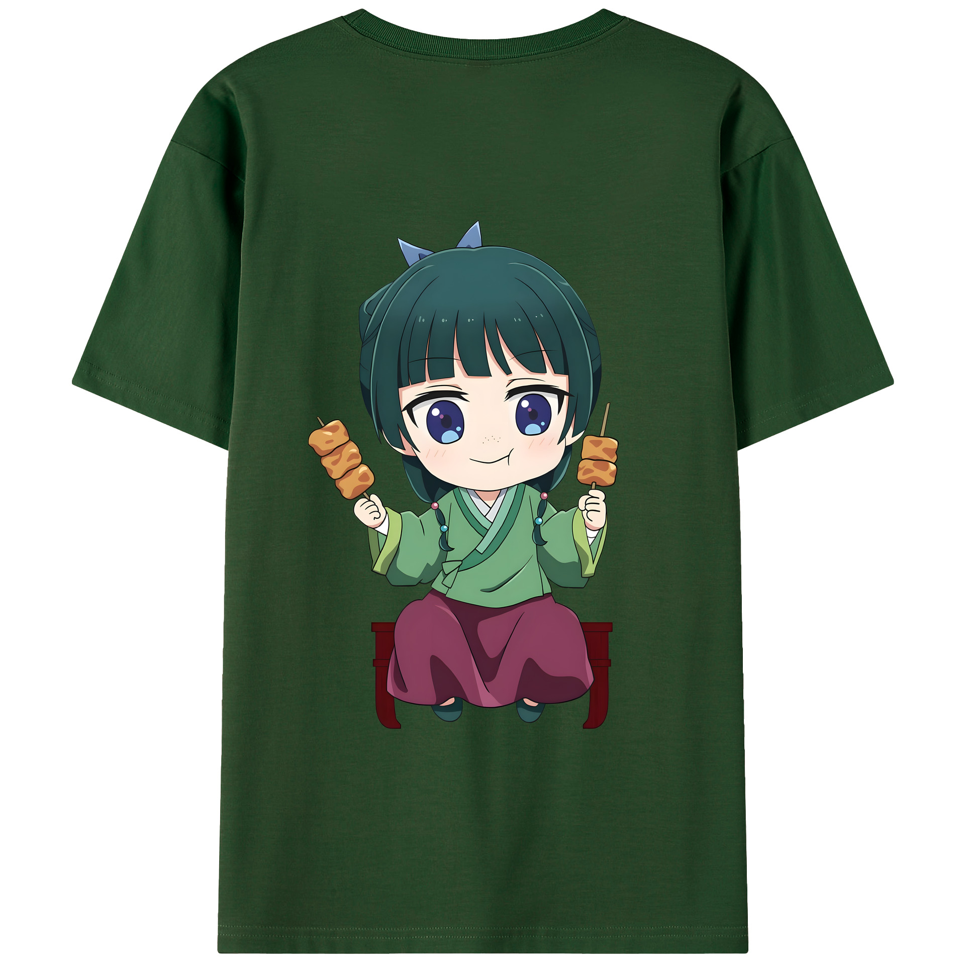 （画像用） 薬屋のひとりごと The Apothecary Diaries 綿100％半袖Tシャツ（背面プリント）